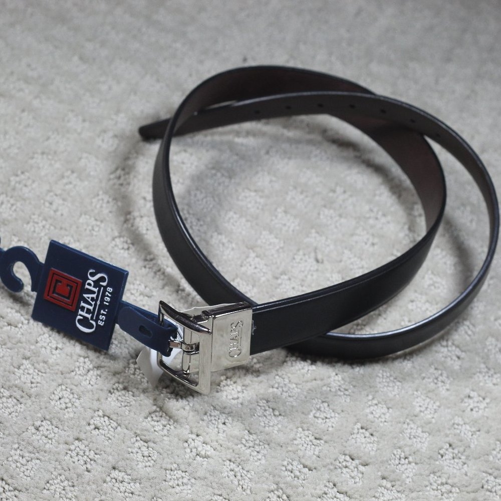 NWT Chaps Brown/Black Reversible Belt Size: XL (36")